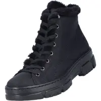 Rieker Damen High Top Sneaker Noir