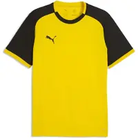 Puma T-Shirt fonctionnel 'TeamLIGA26 Matchday' jaune / noir