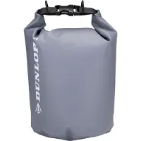 Dunlop Dry Bag 5L Sac étanche - Sac à dos étanche - Pour le sport, la natation, le vélo - Gris