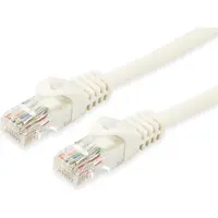 Equip 603003 Patchkabel Cat6A U/UTP 2xRJ45 2.00m weiß LSZH Polybeutel
