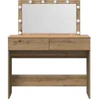 vidaXL Coiffeuse Artisan-Chêne 100 x 40 x 120 cm Bois composite