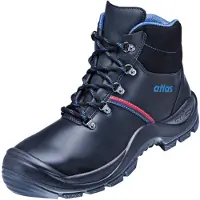 Atlas 10010352217000 Herren S3 Sicherheitsschuhe "ANATOMIC BAU 500" schwarz Größe 46