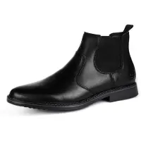 SKECHERS Bottes Chelsea Bregman Morago Homme Noir