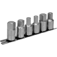 YATO Jeu de clés pour bouchons de vidange d'huile 3/8" 6 pièces
