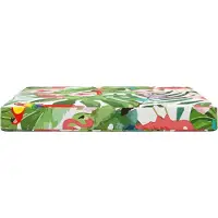 vidaXL Coussin De Canapé D'extérieur Coloré 80 X 80 X 8 Cm Polyester