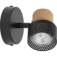 Osram DECOR SPOT CORK BLACK 1x3.4W 927 DIM (GU10, 230 lm)