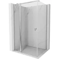 Mexen Mist T cabine de douche pivotante 75 x 70 cm, transparent, chrome - 8A4T-075-070-01-00