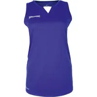 Spalding 4Her III Maillot De Basketball Femmes - Royal / Blanc | Taille: XXL