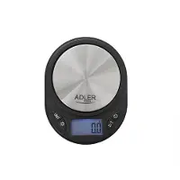 Adler Camry AD 3162, noir, 750 g, 0,1 g, ct, dwt, g, gn, oz, ozt, touches, écran LCD