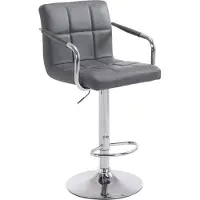 CLP Tabouret de bar Lucy V2 chromé