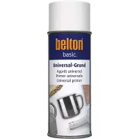 Belton Aérosol peinture blanc sous couche universelle apprêt
