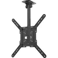 Hama Support TV pour plafond pivotant réglable en hauteur de 32" à 65