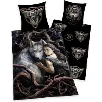 Herding Anne Stokes Wolfs Sheet Set 135x200 Cm Multicolore