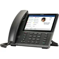 Mitel 6873 SIP Phone - Téléphone VoIP - fonction d'appel tridirectionnel - SIP, RTCP, RTP, SRTP - 24 lignes