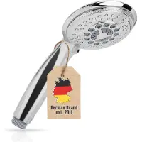 Intirilife Pomme de douche Douche à main 5 fonctions Pomme de douche universelle
