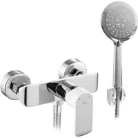 REA Robinet De Douche Bloom Blanc Chrome