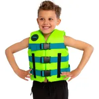 Jobe Nylon Junior Life Jacket Vert Enfants