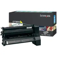 Lexmark C7720YX toner extra haute capacité (d'origine) - jaune