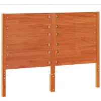 vidaXL Tête de lit cire marron 150 cm bois massif de pin