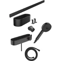 Hansgrohe HG Bundle WallStoris 105 noir mat