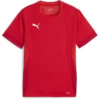 Puma T-Shirt fonctionnel rouge / blanc