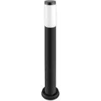 Lyora Lampe d'extérieur sur pied noire Manila 65 cm - noir