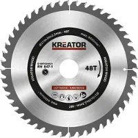 Kreator Lame de scie pour Bois 210 x 30 x 2,2 mm 48T