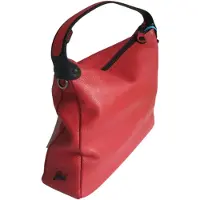 Gabs Cuir sac à épaule sac à épaule bandoulière Calliope TG Ruga Stitching Fuoco rouge