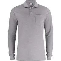Clique Basic Polo LS Pocket