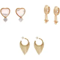 Faina Boucles d'oreilles or