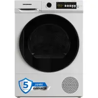 Heinner Sèche-linge à pompe à chaleur HHPD-V10T2KA 10 kg, écran numérique, anti-froissage, porte réversible, blanc