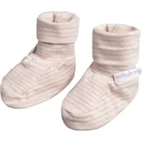 Babys Only Chaussons Stripe vieux rose - 0-3 mois
