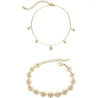 Faina Bracelet or / transparent