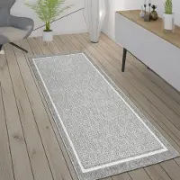 Paco Home Tapis d'extérieur Scandinave résistant aux intempéries Moderne & facile d'entretien pour l'intérieur & l'extérieur Taille 80x150 cm