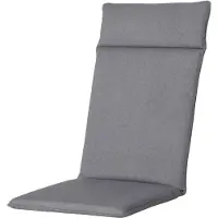 Madison Coussin de Chaise Extérieure Madison (Dossier Haut) Universal Outdoor Oxford Grey