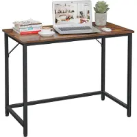 Vasagle Bureau, Table, Poste De Travail, Petite Taille, 100 X 50 X 75 Cm, Pour Bureau, Salon, Chambre