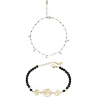 Faina Bracelet or / noir