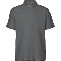 Neutral O20080 | Polo classique homme / 100% coton équitable - Couleur : Dark Heather - Taille : S