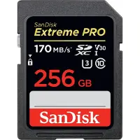 SanDisk Extreme Pro SDXC 256GB UHS-I C10 U3 V30