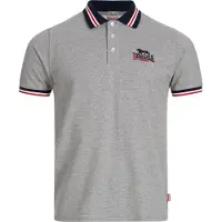 Lonsdale T-Shirt 'Occumster' bleu marine / gris chiné / rouge / blanc