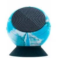 Speaqua The Barnacle Pro 2.0 Enceinte Sans Fil – Haut-Parleur Intégré – Résistant Aux Chocs et À La Poussière – Batterie de 8 Heures - Bleu