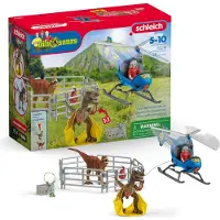 Schleich Hélicoptère de sauvetage de dinosaures