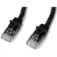 StarTech.com .com Anti-tangle UTP RJ45 Cat6 Gigabit 15 m black patch cable