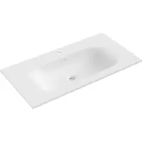 Mexen Vela lavabo à poser 91 x 46,5 cm, blanc mat - 25239001
