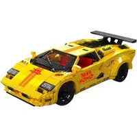 Mould King 13195 - Voiture de sport italienne jaune ()