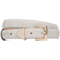GUESS Ceinture 'NOELLE II' gris / blanc