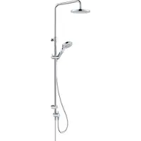 Kludi DIVE Thermostat Dual Shower System, nettoyage rapide du calcaire, chrome, 6908005-00, 6908005-00