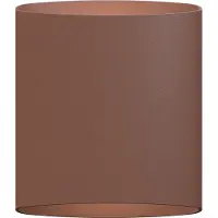 BELID Luminaire Extérieur , dimmable, Brun / rouille, Terrasse, Métal
