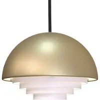 Herstal Suspension , Or / laiton, Salle à manger, Métal