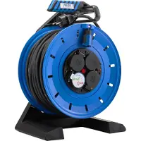 Hedi G7 Champion Ip54-h07rn-f Cable Reel Bleu 40 m x 3G2.5 / EU Plug 220V